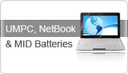 UMPC, NetBook & MID Batteries